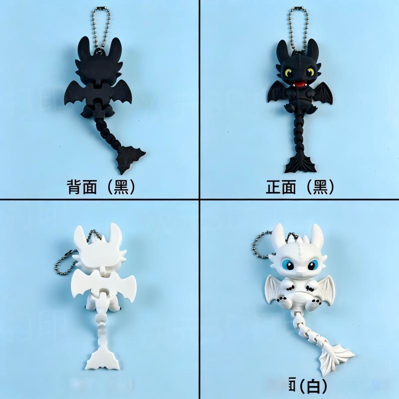 Toothless Keychain 3D Printed  - Baby Gear 评论和价格