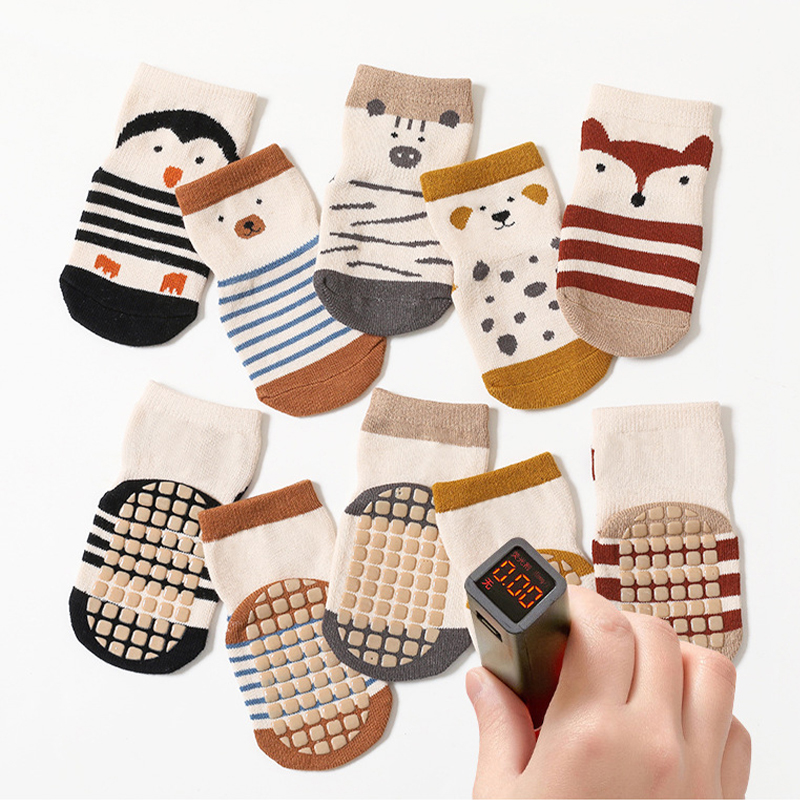 Fashion Baby Floor Socks Cute  - Unisex Baby Socks Non Slip 评论和价格