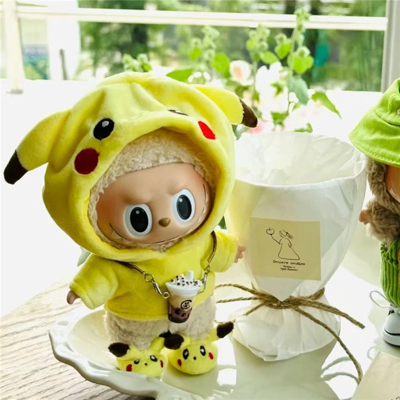 15 17cm For Labubu Doll Cartoo - Baby Clothes 评论和价格