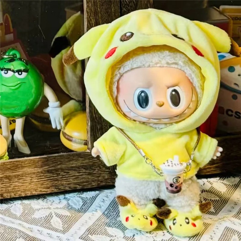 15 17cm For Labubu Doll Cartoo - Baby Clothes 评论和价格