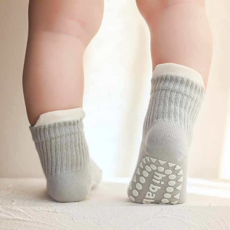 3 Pairs Kids Cotton Socks Boys - Unisex Baby Socks Non Slip 评论和价格