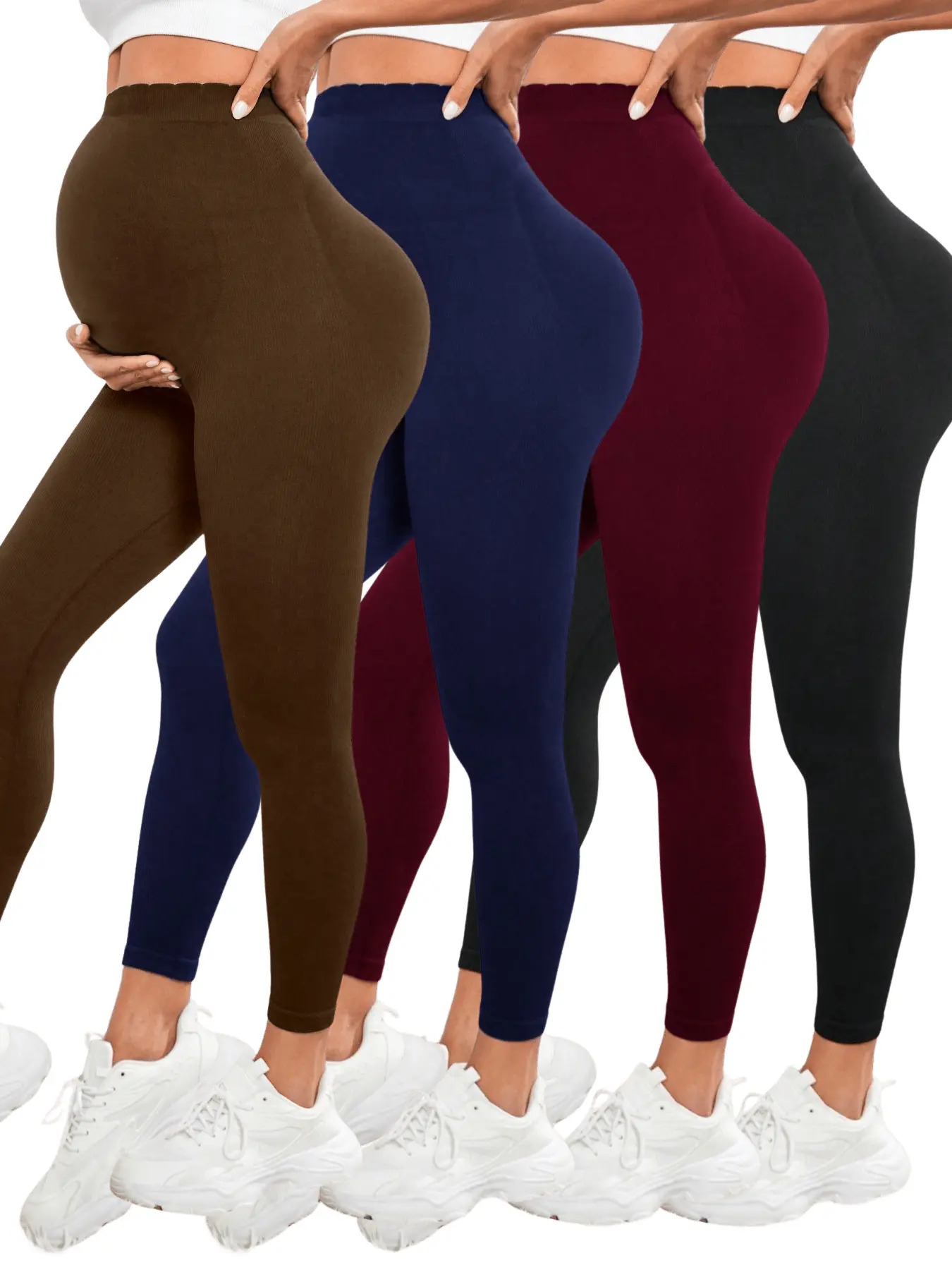 High Waist pregnancy Leggings  - Maternity Wear 评论和价格