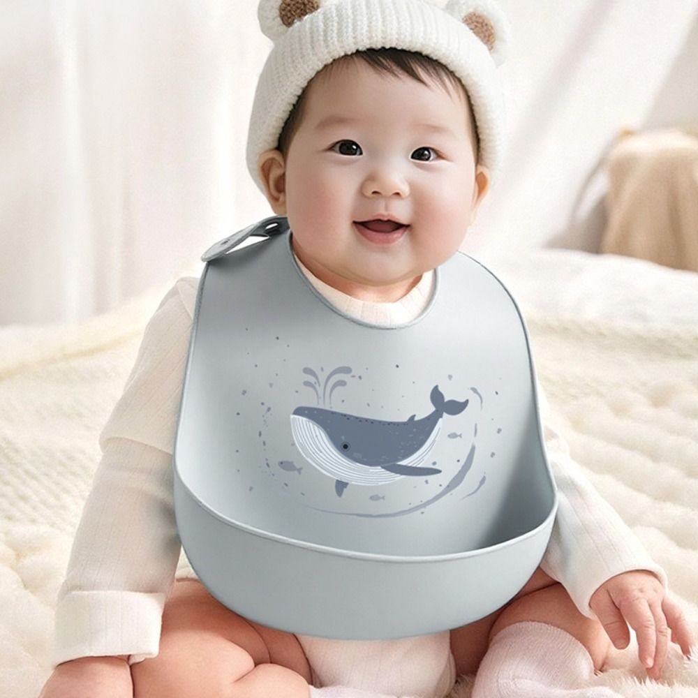 Soft Silicone Baby Bibs Waterp - Waterproof Baby Bibs Silicone 评论和价格