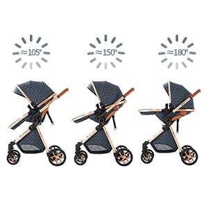 2-in-1 Baby Stroller Compact L - Lightweight Foldable Baby Stroller Compact 评论和价格