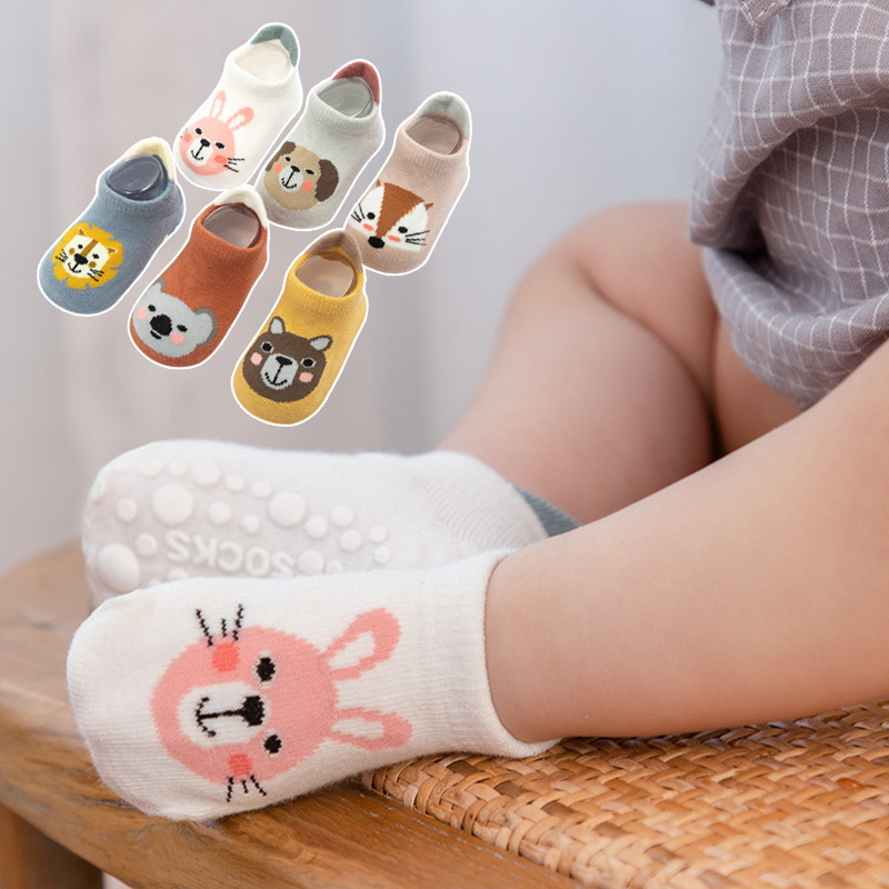 6Pairs/Lot Newborn Baby Socks  - Unisex Baby Socks Non Slip 评论和价格