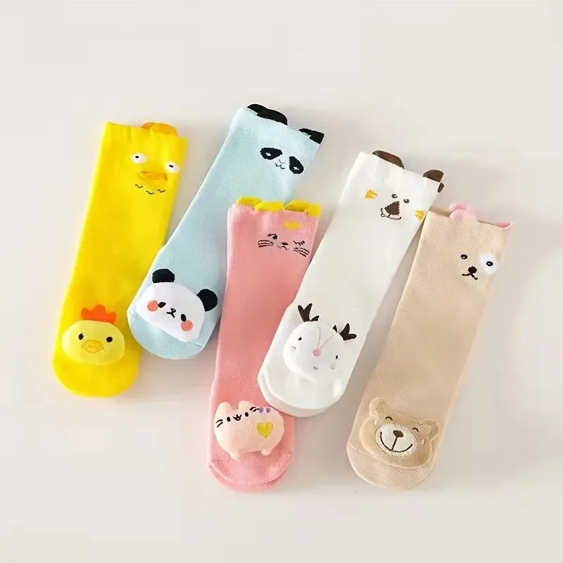 Winter Thick Cotton Kids Long  - Unisex Baby Socks Non Slip 评论和价格
