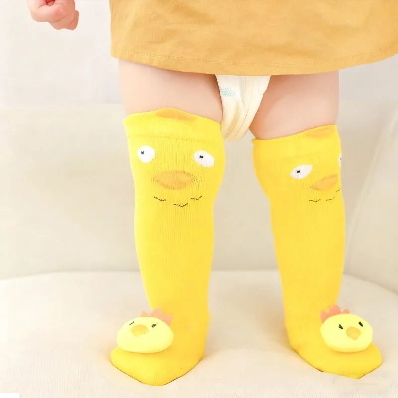 Winter Thick Cotton Kids Long  - Unisex Baby Socks Non Slip 评论和价格